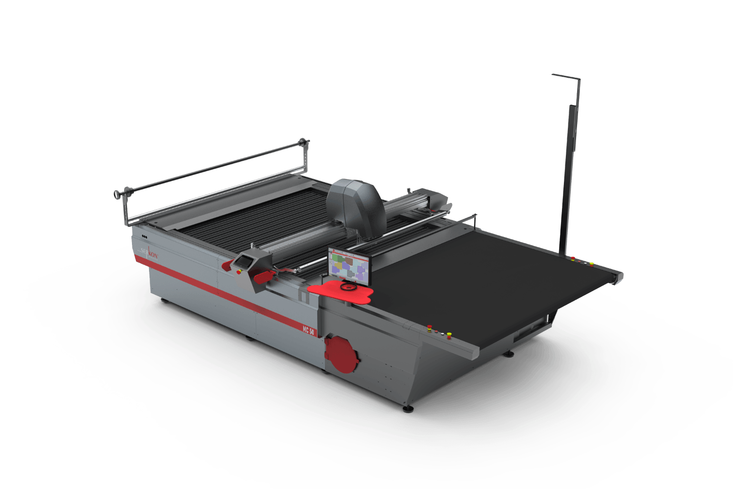 Serkon-mc50-fabric-cutting-machine-3 MC50 Otomatik Kesim Makinası - Görsel 1