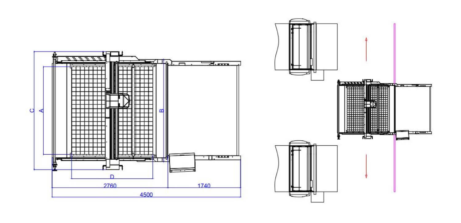 DCC90 Makinenin Kapladığı Alan